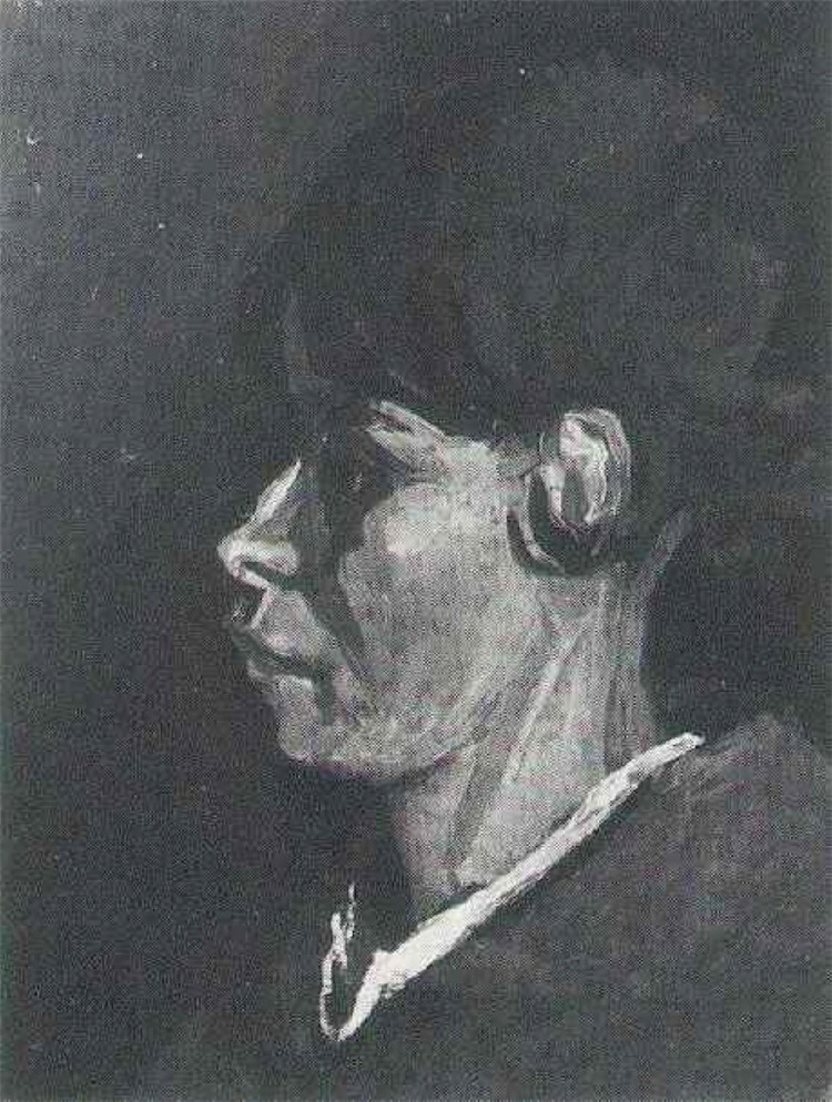 Head Of A Peasant Woman Vincent Willem Van Gogh Oil Painting